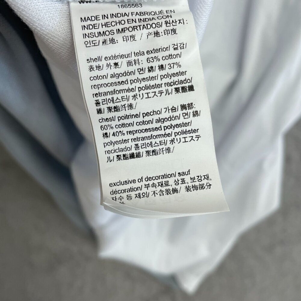 Calvin Klein Men's XXL Polo Shirt White Gray N0669 - Picture 7 of 10